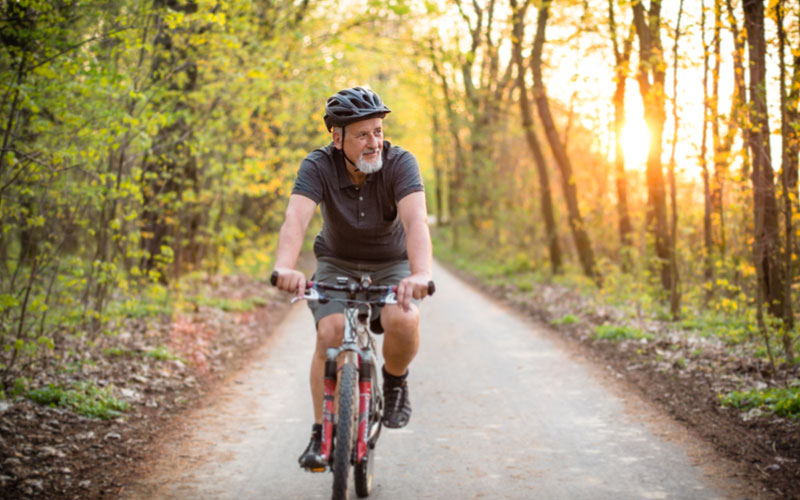 درمان واریس پا با ورزش دوچرخه سواری